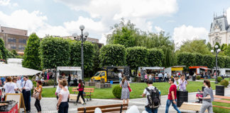 STREET FOOD FESTIVAL REVINE ÎN PARCUL PALAS: DELICII CULINARE, MUZICA LIVE SI PROIECȚII CINEMATOGRAFICE IN AER LIBER