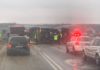 Accident cumplit la Crasna din cauza poleiului