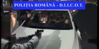 Video incendiar!  „Regele cocainei” capturat de politisti inarmati