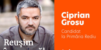 Ciprian Grosu – candidatul +PLUS la Primăria Rediu