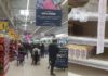 Panica coronavirus! In Iasi, rafturile supermarketurilor se golesc in cateva minute