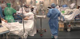 Ingrijorator! Doua treimi din paturile pentru Covid 19 s-au ocupat deja Covid 19 spital aglomerat