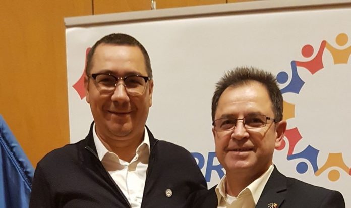 Victor Ponta si Gheorghe Pandelea