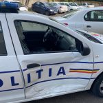 Masina de Politie distrusa