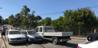 Carambol cu 5 masini botite in Tatarasi zona Green Park