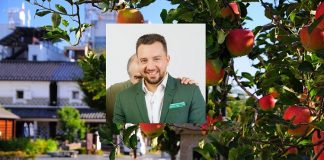 Iașul ”invadat” de pomi fructiferi. Proiect senzațional al unui cunoscut aspirant la fotoliul de primar montaj Vlad Baba si pomi fructiferi in oras