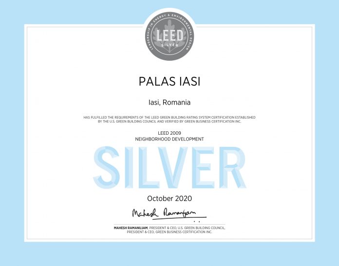 Palas Iasi LEED Neighborhood Development Silver