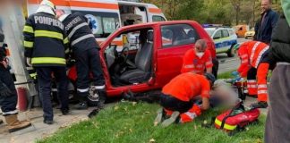 Accident mortal in Bucium. Un sofer a intrat cu masina in stalp
