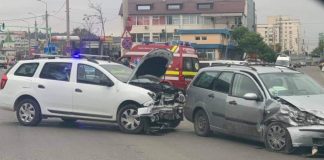 Accident pe bulevardul Nicolae Iorga. O persoana a fost ranita