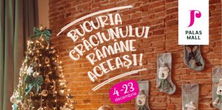 Bucuria Crăciunului rămâne aceeași! Palas ți-a pregătit mii de cadouri în valoare de 18.000 de euro