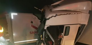 Impact frontal între două TIR-uri la Ciohorăni, trei victime. Galerie foto