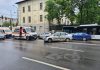 Accident grav  pe Independenței, carambol cu 5 mașini, 7 victime. Galerie foto Carambol pe Independentei-