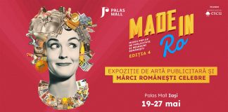 MADE IN RO: MUZEU POP-UP DE PUBLICITATE SI BRANDURI ROMANESTI VINE IN PREMIERA LA IASI, GAZDUIT LA PALAS MALL, INTRE 19-27 MAI, IN CADRUL UNEI EXPOZITII-EVENIMENT