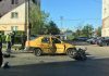 Accident. Un motociclist s-a izbit frontal de o mașină în zona Canta accident motocicleta Canta