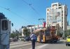 Călătorie de groază. Un tramvai a sărit de pe linie în Podu Roș.