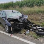 accident motociclist Costesti-
