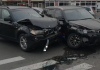 Accident de cocalari. Două BMW-uri s-au făcut praf pe b-dul Nicolae Iorga accident BMW Nicolae Iorga