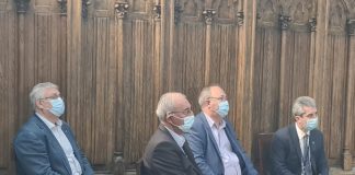 Viață la stat: bugetarii de lux de la ApaVital compromit un proiect de jumătate de miliard Euro Andi Dumitras, Ioan Toma, Ioan Mihailescu, Mihai Dorus-directorii ApaVital-