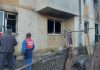 Doi soți au murit carbonizați într-un bloc din județul Iași. Foto incendiu Vladeni