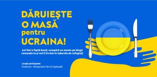 DĂRUIEȘTE O MASĂ pentru UCRAINA la restaurantele din Palas, Iulius Mall Iași și Iulius Mall Suceava Daruieste o masa pentru Ucraina_Palas si Iulius Mall Iasi