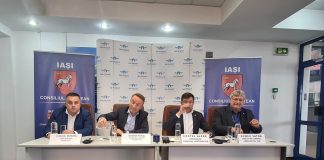 Iașul, pas urias catre viitor. A fost semnat contractul. ‘’Vom avea al doilea aeroport după Otopeni’’ Claudiu Moraru, Iohann Poelzl-Strabag, Costel Alexe si Romeo Vatra