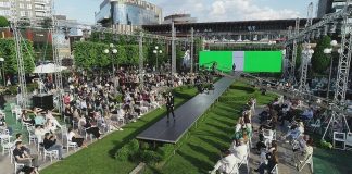 Romanian Fashion Week începe, în acest weekend, în parcul Palas:  Peste 100 de designeri, 40 de show-uri de modă, un catwalk impozant Palas_Romanian Fashion Week 02
