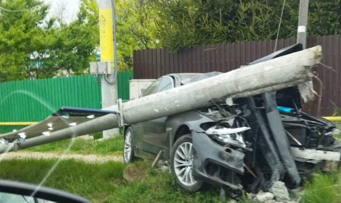 accident Letcani-masina stal