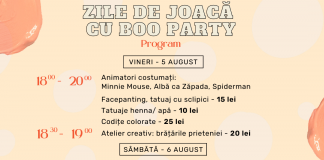 Facepainting, ateliere creative și multă joacă alături de Minnie Mouse, Cenușăreasa, Iron Man și alte personaje fantastice, la Palas program copii_Palas