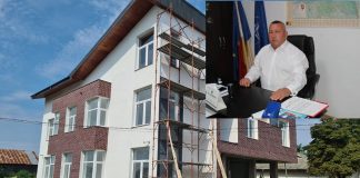 Primăria Lungani va avea un sediu nou. Primarul Corobuță: ‘’Administratia comunei se modernizeaza’’ noul sediu al Primariei Lungani si Virgil Corobuta