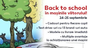 Eveniment Mall Auto Back to School în mașinile viitorului! Back-to-school