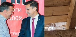 Managerul lui Chirica a demolat acoperișul unei case din centru și a fugit de control