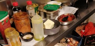 Mizerie de nedescris într-un restaurant din Iași. OPC l-a inchis mizerie Boho Haus