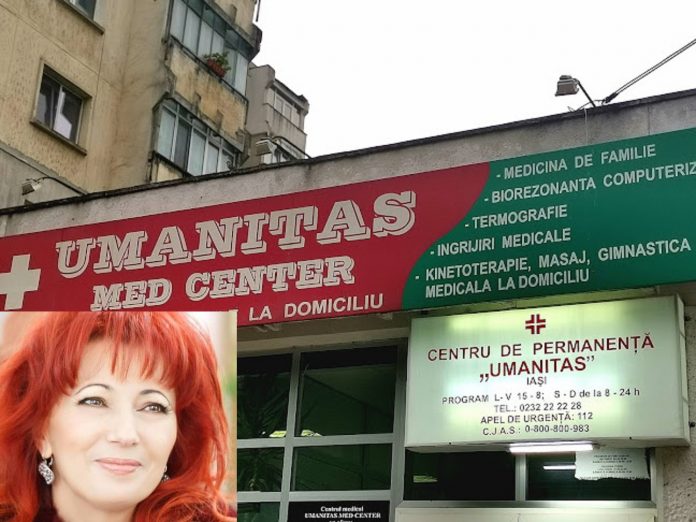 Centrul Umanitas Med Center din Tatarasi si Aurelia Chiprian, administratorul clinicii