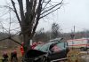 Un autoturism a intrat într-un copac pe DN24 în județul Iași. O victimă în stare gravă