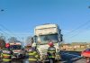 Impact violent între un camion și un autoturism pe DN28 în județul Iași. O persoana a decedat