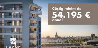 LAZAR ZENTRUM LOFTS – Investiții imobiliare cu randament ridicat. Câștig minim de 54.195 Euro/anual. Randament financiar de peste 19.60% anual. Lazar Zentrum