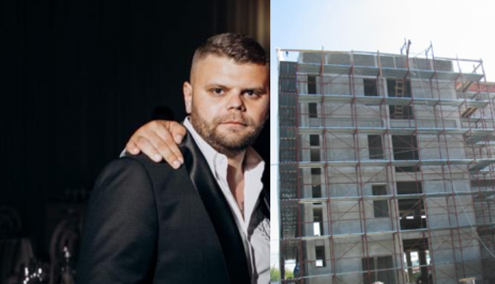 Marius Ciprian Crismaru zis Boris si bloc in constructie