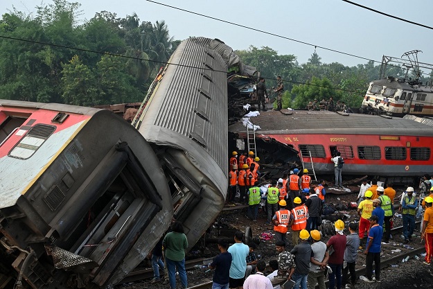 catastrofă feroviară in India