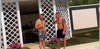 Viață în arest la domiciliu pentru dezvoltatorul Boris: piscină și grătare postare Marius Ciprian Crismaru zis Boris la piscina deschidere