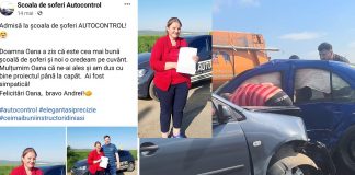 Accidentul cumplit de la Podu Iloaiei provocat de o casnică cu ‘’permis din prima’’. Mândria școlii de șoferi postare Oana Vornicu - scoala de soferi si accident