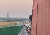 Vama blocată în această dimineață de un TIR răsturnat. Șoferii redirecționați spre alte puncte de trecere vama Giurgiu blocata