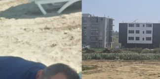 Viață de tihnă pentru dezvoltatorul țepar. Pe șezlong la plajă, oamenii plâng după bani Mazarianu la plaja si blocurile fara autorizatie din Visani