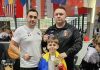 Video! Performanță istorică a sportului ieșean: 6 medalii de aur la campionatul mondial de karate Robert Macovei - Aur Karate si Mihai Constantin