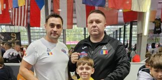 Video! Performanță istorică a sportului ieșean: 6 medalii de aur la campionatul mondial de karate Robert Macovei - Aur Karate si Mihai Constantin