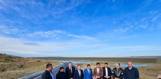 Costel Alexe, Președintele CJ Iași, a anunțat finalizarea lucrările pe lotul I al Axei Rutiere 1: Iasi – Suceava Costel Alexe si echipa in inspectie lucrari axa rutiera