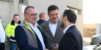 Ministrul Mediului, Mircea Fechet a vizitat Centrul de Management Integrat al Deșeurilor de la Țuțora Razvan Gheorghiu, Costel Alexe si Mircea Fechet
