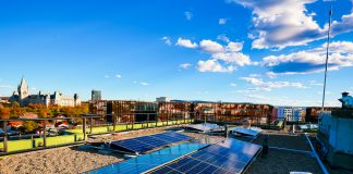 Panouri fotovoltaice pe TATAMI SEVEN, prima clădire rezidențială a grupului IULIUS Tatami panouri-