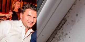 Dezastru în blocul lui Bolobita. Apartamentul s-a umplut de igrasie, dezvoltatorul refuză să-l despăgubească pe proprietar Cristinel Bolobita si igrasia din apartament