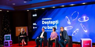 Peste 400 de ieşeni au învățat de la Iancu Guda, Laura Hexan și Horia Braun cum să-și gestioneze eficient bugetul, la conferința ,,Deștepți cu banii”, organizată de Palas şi BCR Palas Iasi_Destepti cu banii