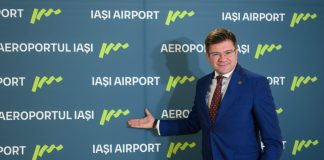 Iașul are un aeroport nou, cu o identitate vizuală inspirațională Costel Alexe și logo Aeroport